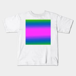 pink blue green abstract texture art Kids T-Shirt